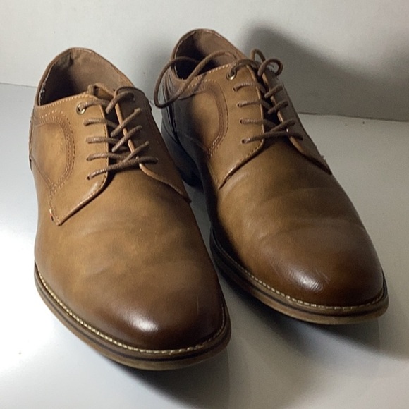 Men\'s Brown Leather Dress Shoes main image 4
